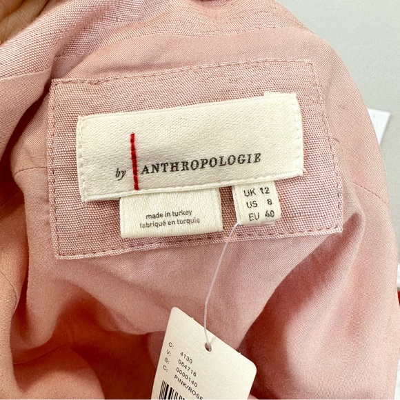 Anthropologie Ruched Asymmetrical Dress NWT - Picture 13 of 15